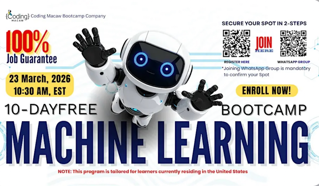 FREE Machine Learning Bootcamp